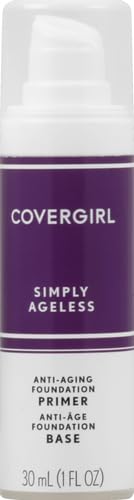 COVERGIRL & Olay Simply Ageless 3-in-1 Liquid Foundation, Matte Finish, Hyaluronic & Vitamin C Formula, 225 Buff Beige, 1 Count-COVERGIRL & Olay Simply Ageless 3-in-1 Liquid Foundation, Matte Finish, Hyaluronic & Vitamin C Formula, 225 Buff Beige, 1 Count