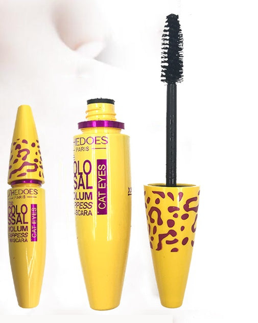 Growth Mascara Leopard-shaped Yellow Tube Thick Curling Waterproof Mascara-f54f96b21ca12a40602b18673a5c5981