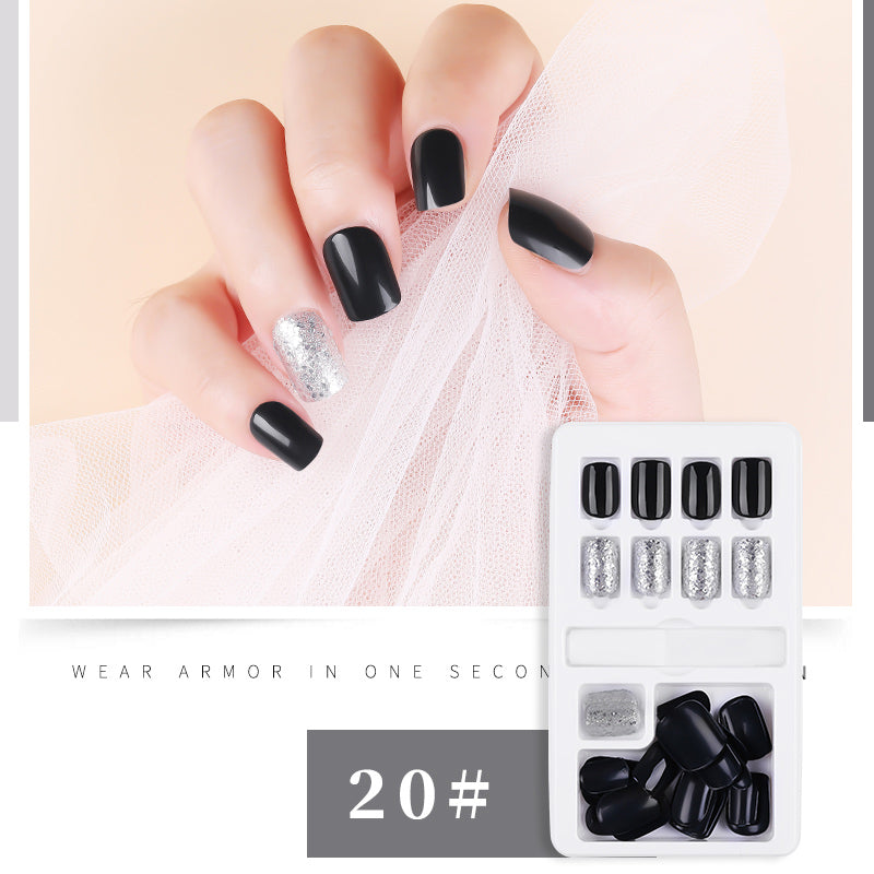 30pcs Detachable False Nail Artificial Tips Set Full Cover for Short Decoration-399911393617a22405c6a42365a929ea