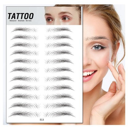 Waterproof 6D Eyebrow Tattoo Semi-Permanent Embroidery Natural Long Lasting Fake Eyebrow-5a3c1af1fbf83055de0dd1051f15f716