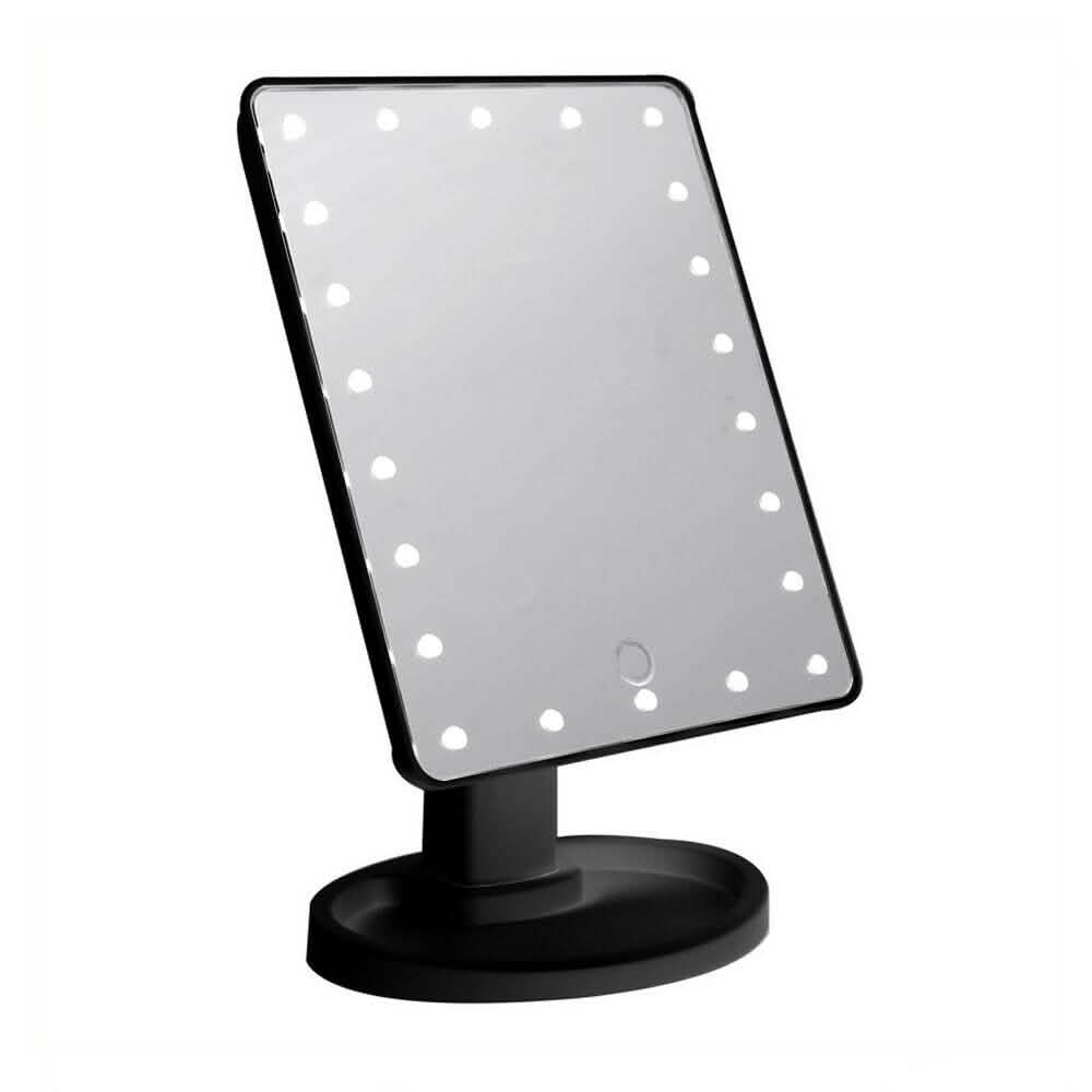 22 LED Touch Screen Desktop Stand Mirror-22 LED Touch Screen Desktop Stand Mirror