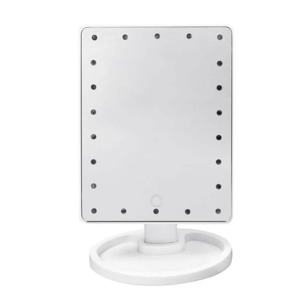 22 LED Touch Screen Desktop Stand Mirror-22 LED Touch Screen Desktop Stand Mirror