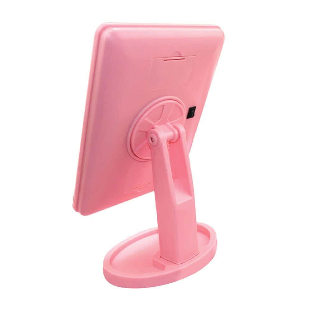 22 LED Touch Screen Desktop Stand Mirror-22 LED Touch Screen Desktop Stand Mirror