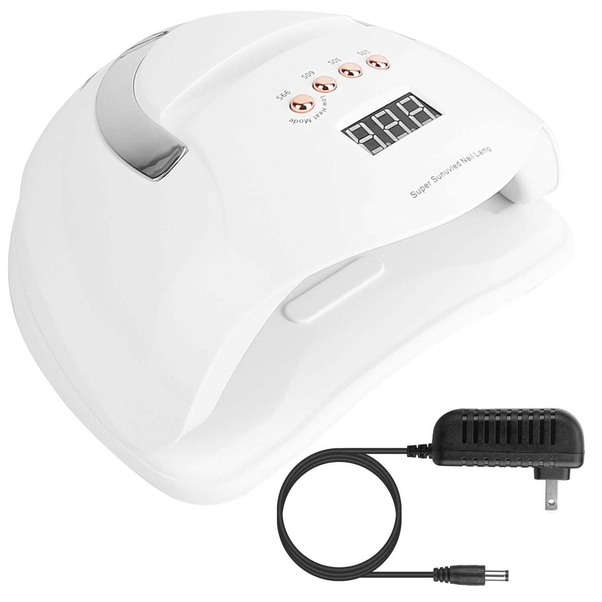 220W UV LED Nail Lamp Gel Polish Dryer-220W UV LED Nail Lamp Gel Polish Dryer
