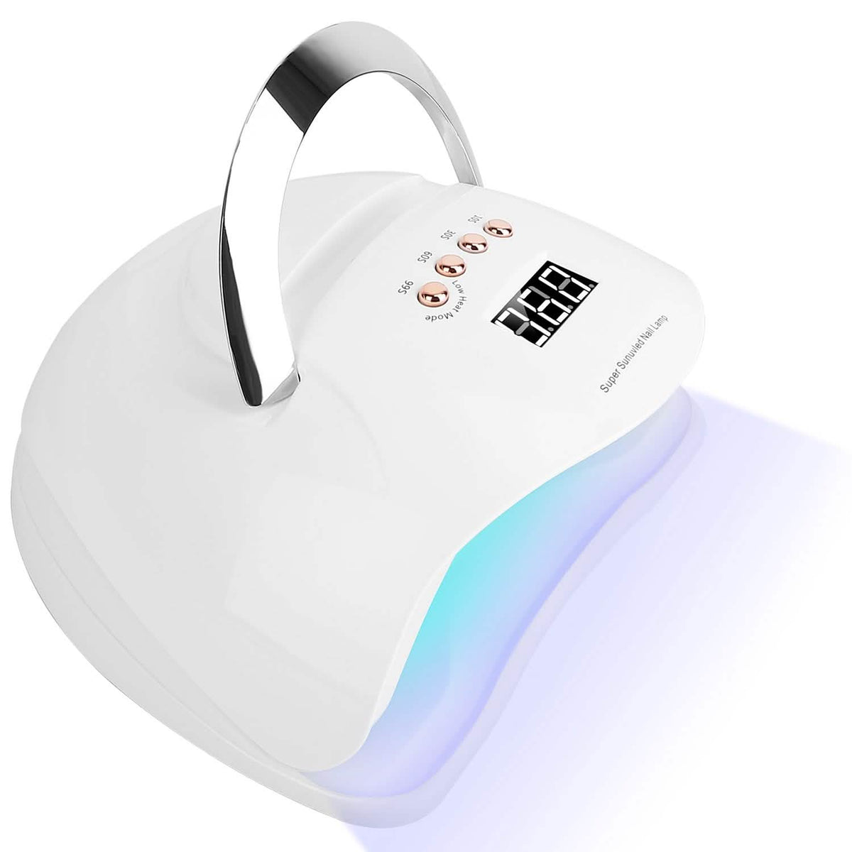 220W UV LED Nail Lamp Gel Polish Dryer-220W UV LED Nail Lamp Gel Polish Dryer