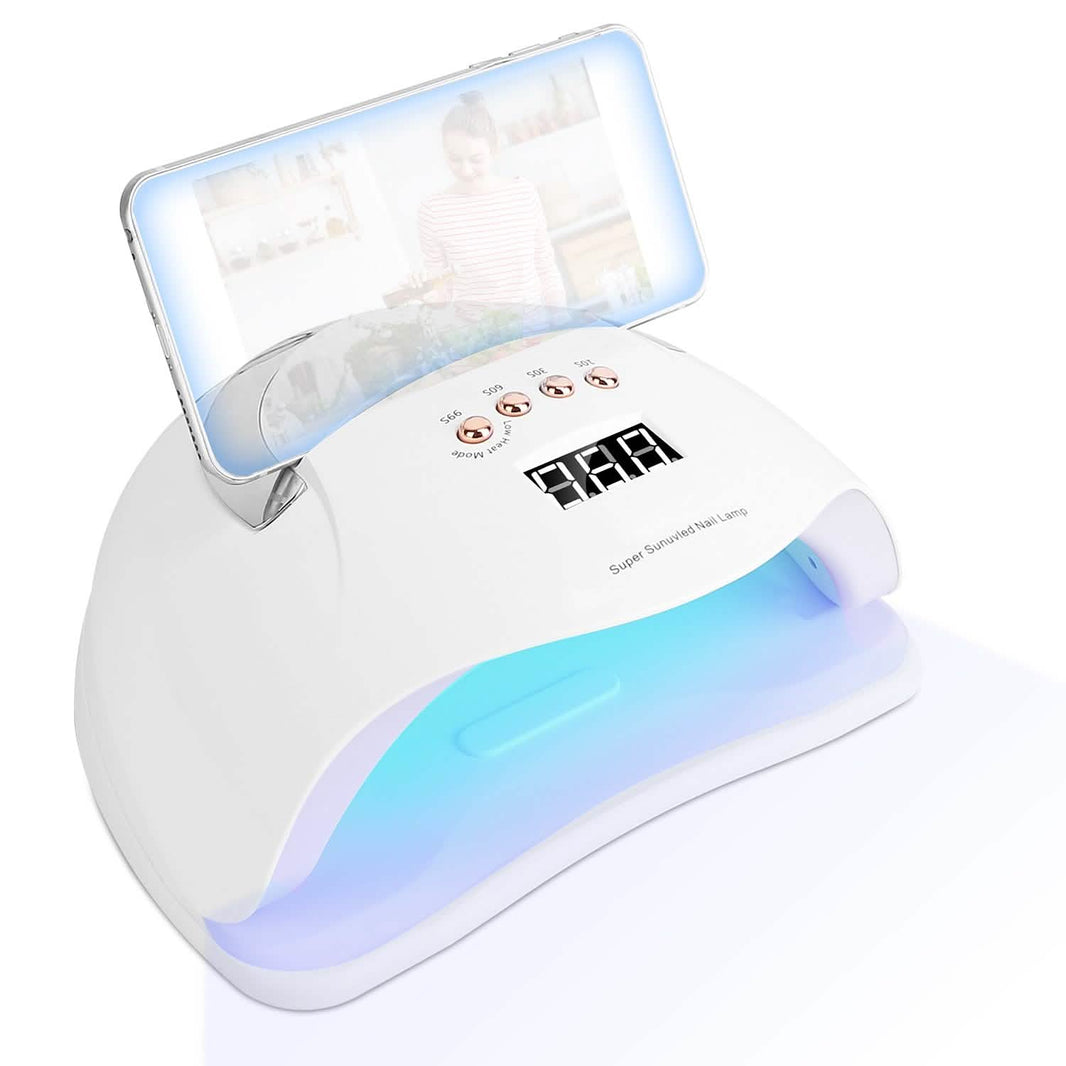 220W UV LED Nail Lamp Gel Polish Dryer-220W UV LED Nail Lamp Gel Polish Dryer