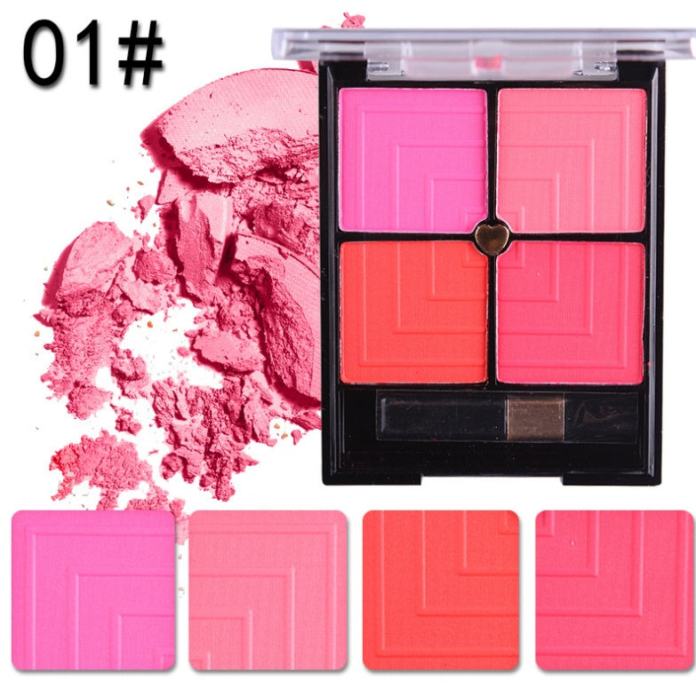 4 colors blush repair capacity rouge makeup-6fc14ddf6a4049d9a45361c5d4b1983f
