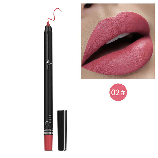 Matte mist face waterproof lip liner-c3ddccb0c592a697ee42a66070dc05c7