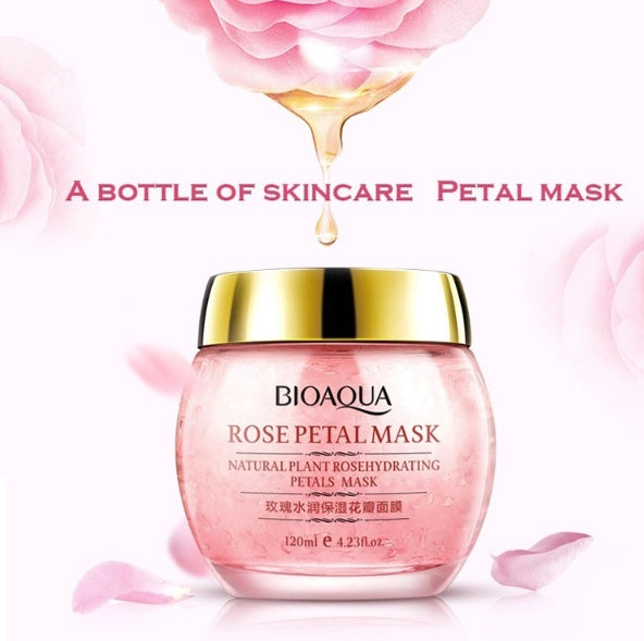 Rose Petal Mask Skin Care Sleep Mask-f8bc0e3362e8c779f3212802210d176d
