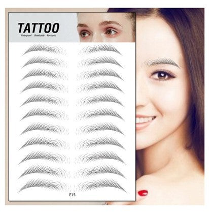 Waterproof 6D Eyebrow Tattoo Semi-Permanent Embroidery Natural Long Lasting Fake Eyebrow-9c6a18dd056c576db1cf56ad298994e4