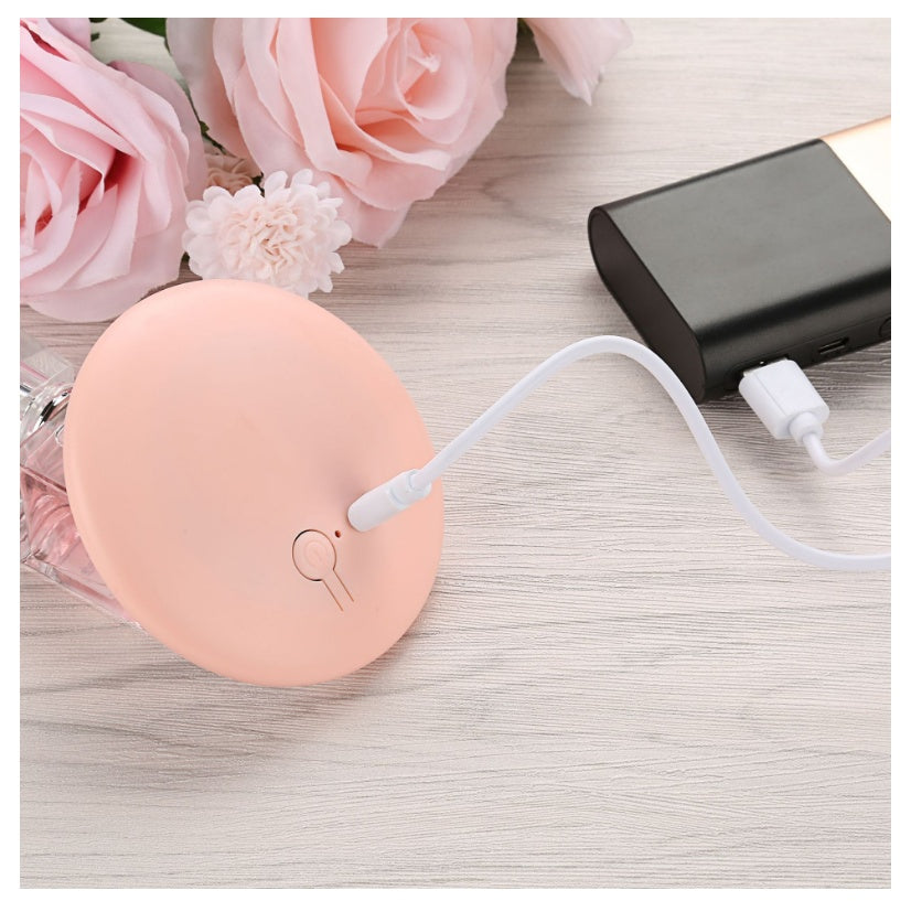 New charging portable smart beauty mirror HD makeup mirror LED portable light mirror light makeup mirror with light-5a837ee0dad73354aa70f380cfe62603