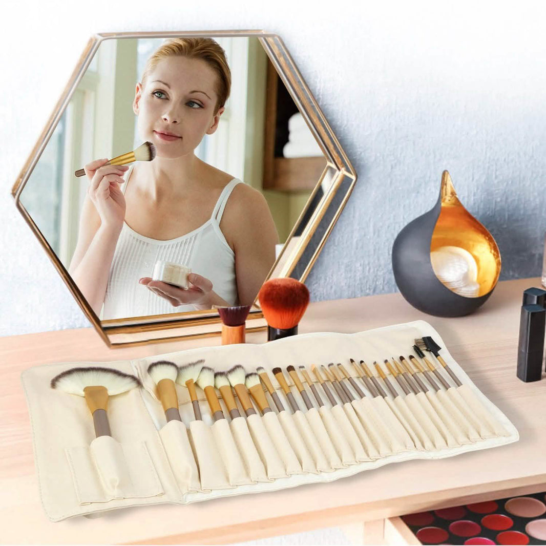24-Piece: Makeup Brushes Set-24-Piece: Makeup Brushes Set