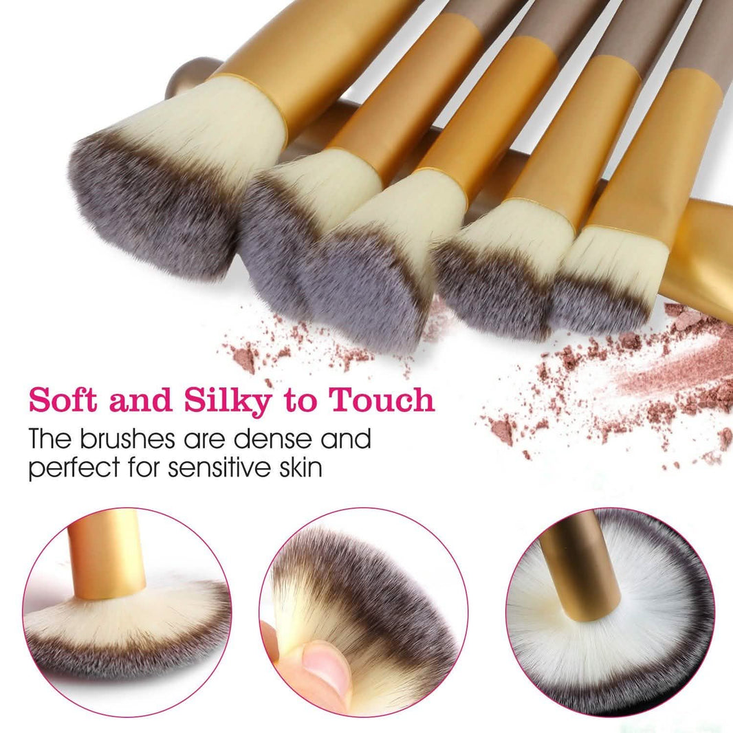 24-Piece: Makeup Brushes Set-24-Piece: Makeup Brushes Set