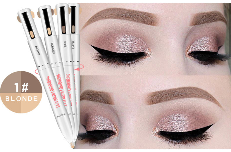 Eyebrow Shaping Set 3 In 1 Foldable Adjustable Eyebrow Stencil For Perfect Brows Shapes Makeup-3077a9f0b96b608d661d97e6f2e5d9e7