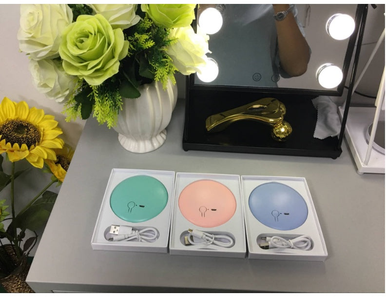 New charging portable smart beauty mirror HD makeup mirror LED portable light mirror light makeup mirror with light-27e39c5a79868b3a3fe74732f6016a38