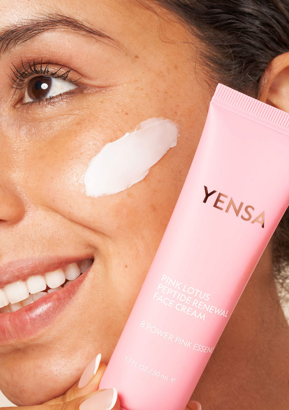 Pink Lotus Peptide Renewal Face Cream-Pink Lotus Peptide Renewal Face Cream