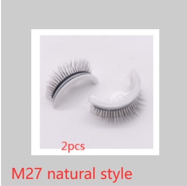 Reusable 3D Mink Lashes Natural False Eyelashes Self Adhesive Fake Glue Free Makeup Eyelash Extension Silk-ba3a27b797a4353e527170c6cd1a9f16
