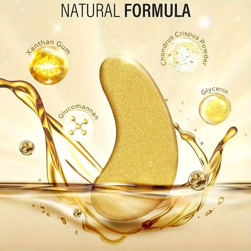 25-Pairs: 24K Gold Eye Mask-25-Pairs: 24K Gold Eye Mask