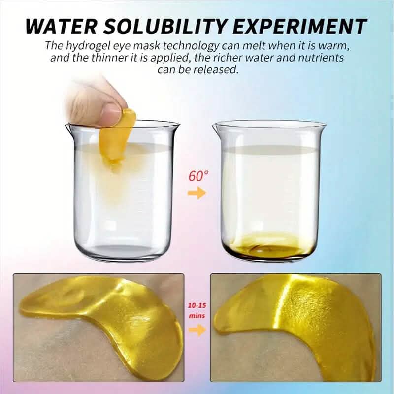 25-Pairs: 24K Gold Eye Mask-25-Pairs: 24K Gold Eye Mask
