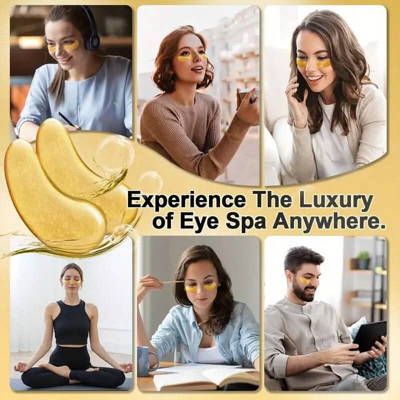 25-Pairs: 24K Gold Eye Mask-25-Pairs: 24K Gold Eye Mask