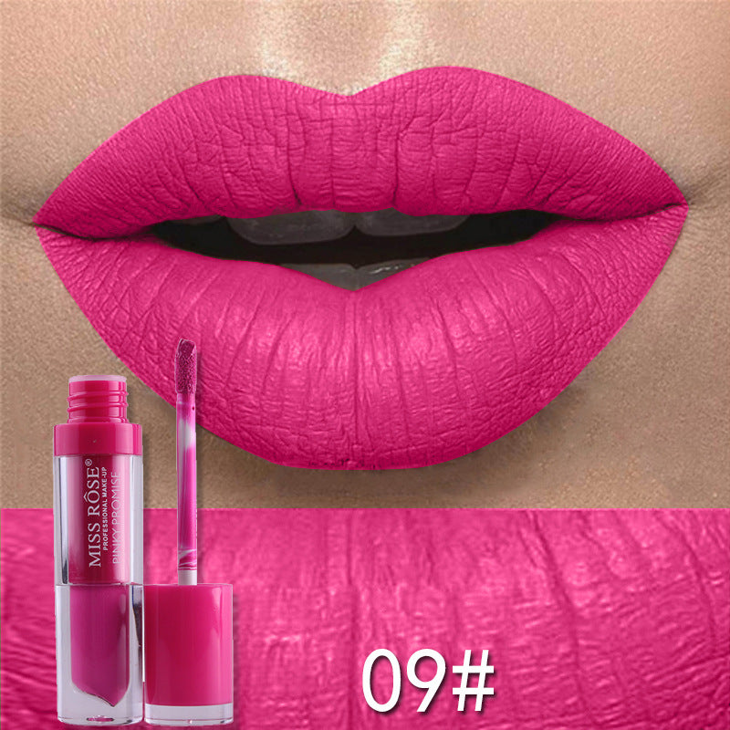 Matte not stick to cup lip gloss-4b4f54d5d8aa76c1392decf9887602e8