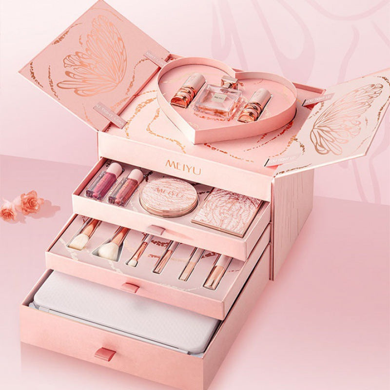 Christmas For Girls Cosmetics Lipstick Set Of Beauty Gift Box-aa4854df34893f0fcaa3a14867b9f302