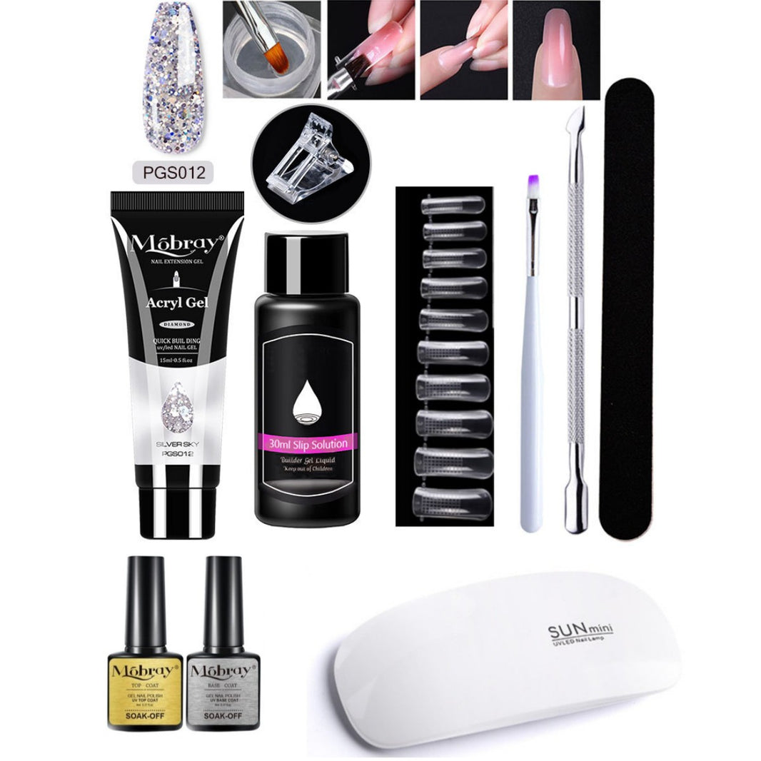 7-Piece Nail Art Crystal Extender Set-f4b9a2a6cec8742053cb7d041227854f