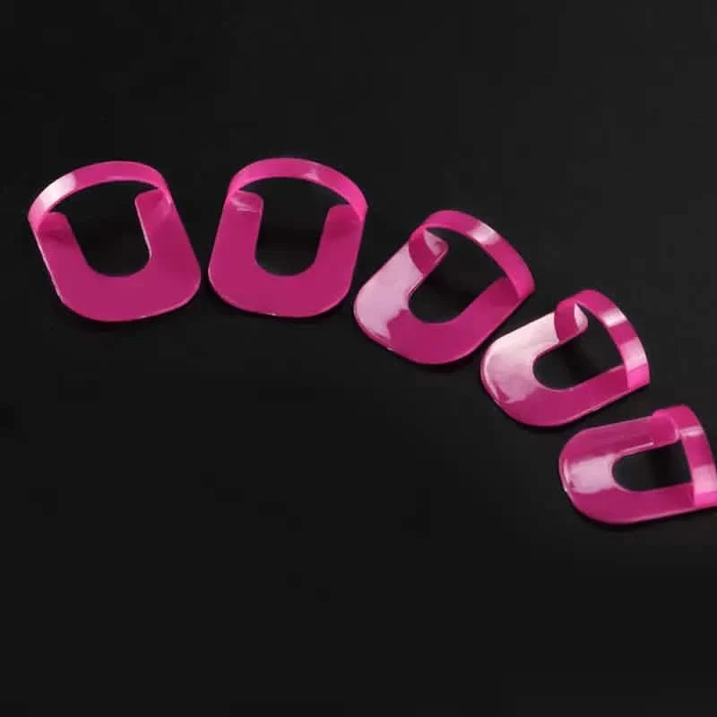 26-Pieces U Curve Shape 10 Sizes Nail Protector-26-Pieces U Curve Shape 10 Sizes Nail Protector