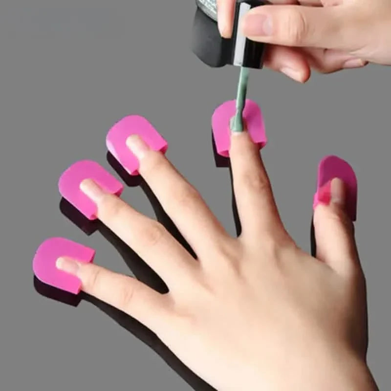 26-Pieces U Curve Shape 10 Sizes Nail Protector-26-Pieces U Curve Shape 10 Sizes Nail Protector