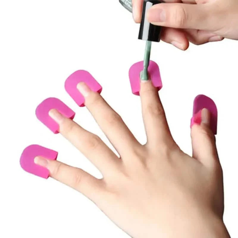 26-Pieces U Curve Shape 10 Sizes Nail Protector-26-Pieces U Curve Shape 10 Sizes Nail Protector