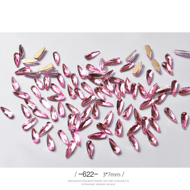 10Pcs 3D Nail Art Rhinestones Long Water Drop Shaped Glitter Nail Art Decorations Accessoires Nail Supplies-4cf5bf7e7baa00c0e613e3fb55f6a9e1