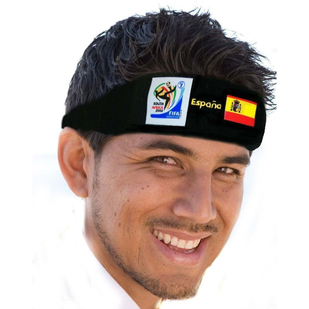 Spain World Cup Soccer Headband 50-Count Case Pack – Official FIFA Licensed Retro Fan Gear-Spain World Cup Soccer Headband 50-Count Case Pack – Official FIFA Licensed Retro Fan Gear