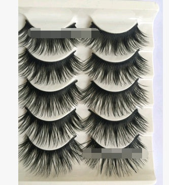 False eyelashes, thick cross section, five pairs of eyelashes-8898ed93ecc548b9341aa58edca2662c