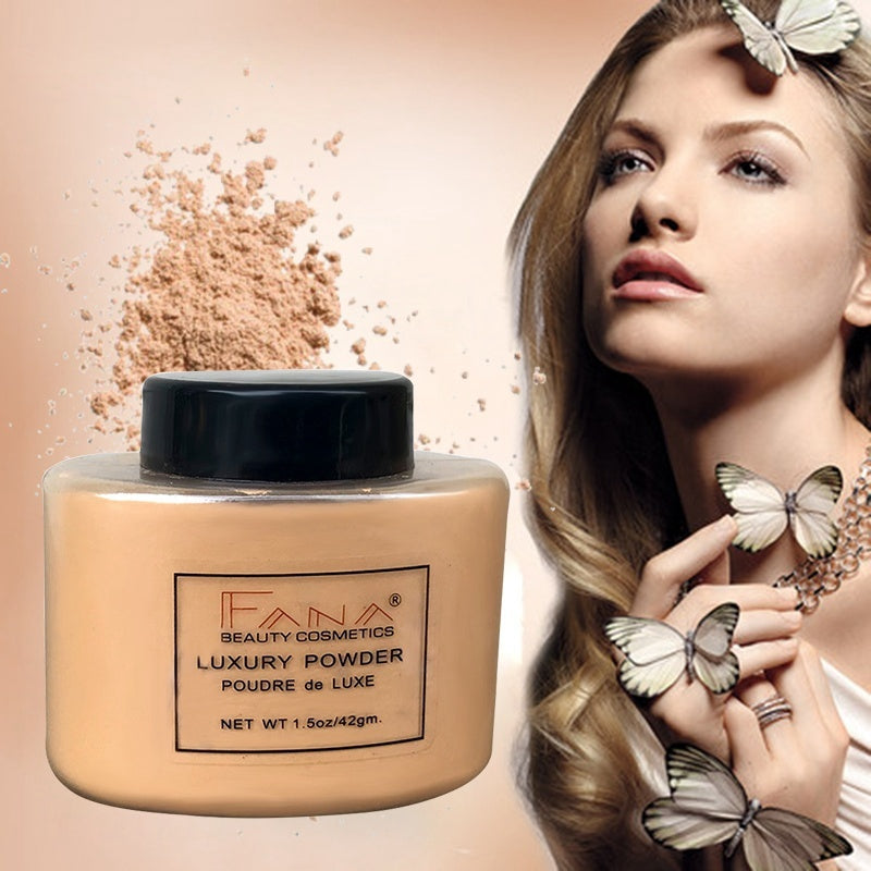 Face Foundation Powder Oil Control Contour Full CoverBanana Powder Translucent Mineral Makeup Base Matte Foundation Make Up-1527550f55db2424fda03e98261a3f17