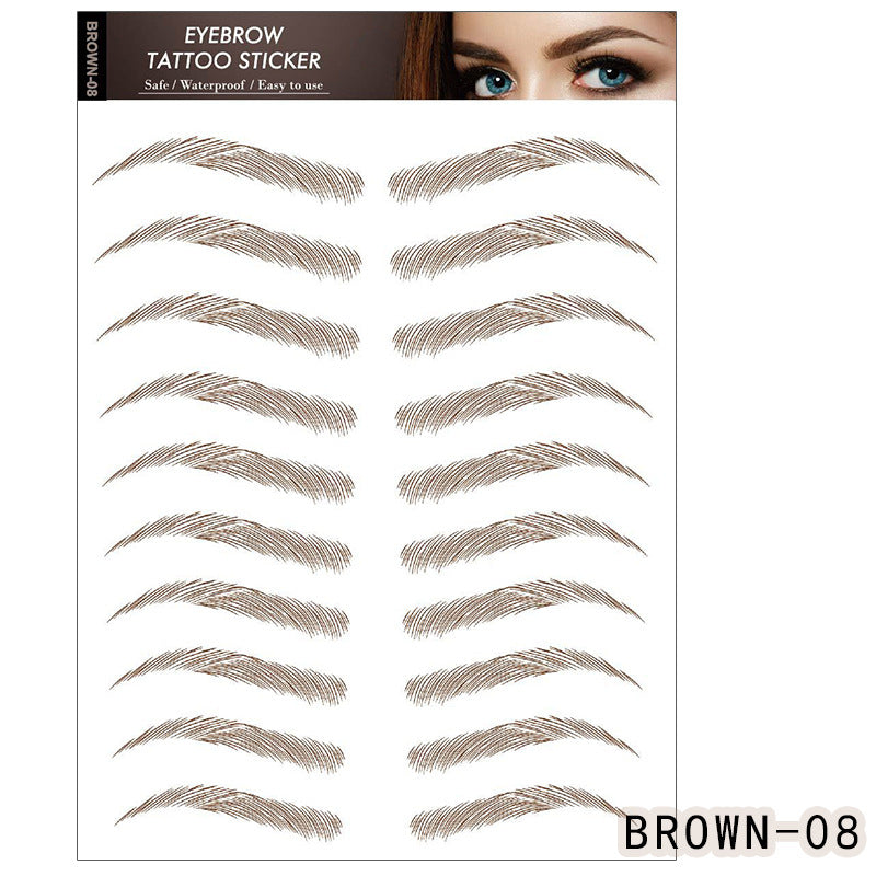 Waterproof 6D Eyebrow Tattoo Semi-Permanent Embroidery Natural Long Lasting Fake Eyebrow-fc4a9e67f844c808dd198bb5ca8cc7e