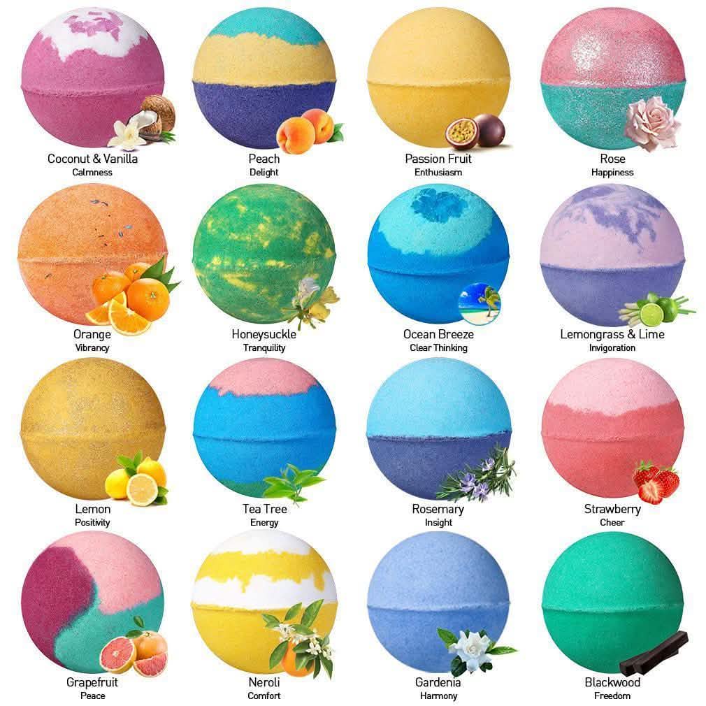 28-Piece: Bath Bombs and Bubble Bars Set-28-Piece: Bath Bombs and Bubble Bars Set