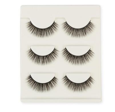 Compatible with Apple, 3 pair false eyelashes mink hair lashes Slim curly raised fake Eyelasehe extension Cilios Posticos makeup-d888dfcebd104e66cacb9c062bb2633e