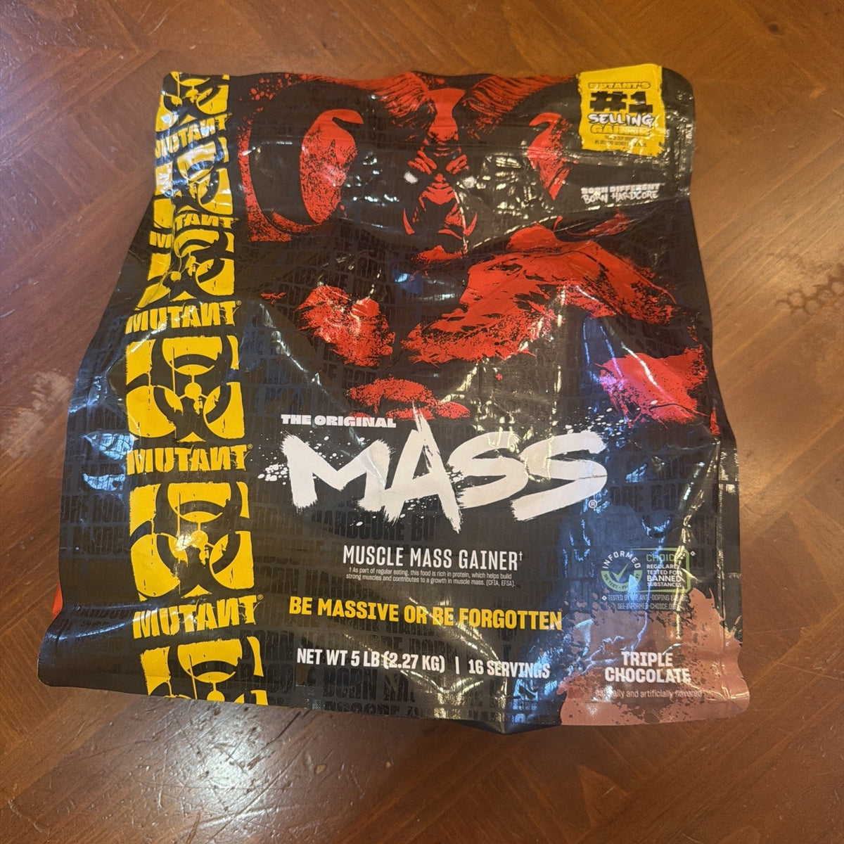 MUTANT MASS® 5LBS The Original Muscle Mass Gainer High Protein Drink Mix-MUTANT MASS® 5LBS The Original Muscle Mass Gainer High Protein Drink Mix