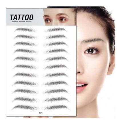 Waterproof 6D Eyebrow Tattoo Semi-Permanent Embroidery Natural Long Lasting Fake Eyebrow-63222c2911bfe185f0b422fdc0f6a5de