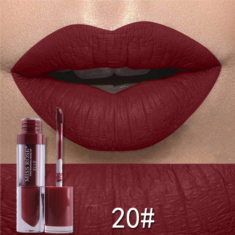 Matte not stick to cup lip gloss-858548391d82a1411c70f1f638b3afc1