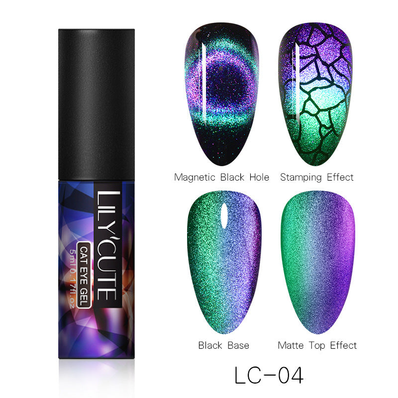 Magic Wide Cat Eye Nail Polish-537e1d3666f1ddd57ba56e3a9c918172