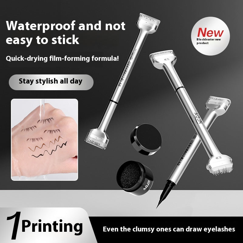 Double-headed Lower Eyelash Stamp Pen Waterproof Natural Long Lasting Eyeliner Beauty Products-36ca1323b4bdd7ea1b1a36d48248963c