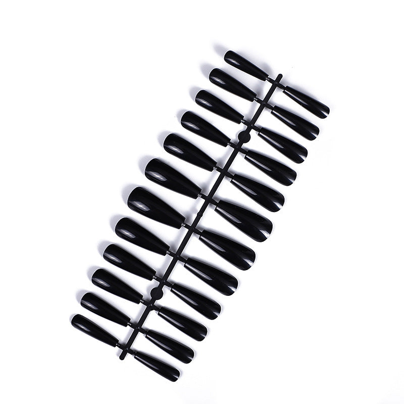 24 trapezoidal long false ballet nails-ca5c2916bfebe06fbb89b1a47b8bcea1