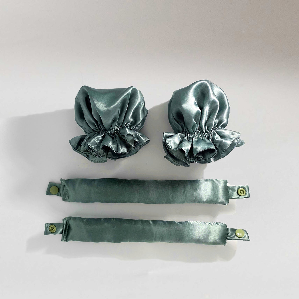 Satin Heatless Curler + Satin Wrap-Satin Heatless Curler + Satin Wrap