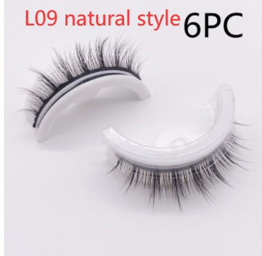 Reusable 3D Mink Lashes Natural False Eyelashes Self Adhesive Fake Glue Free Makeup Eyelash Extension Silk-8fad95c17518218dacd1cd33932ae213