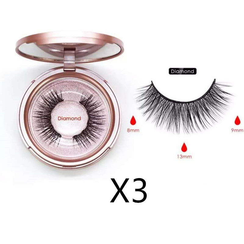 Reusable Magnetic Self-Adhesive Eyelashes No Eyeliner Or Glue Needed False Lashes Stable And Easy To Put On Natural Look And Waterproof Fake Eyelashes-cd90a9475effc69b483a7a3023851101