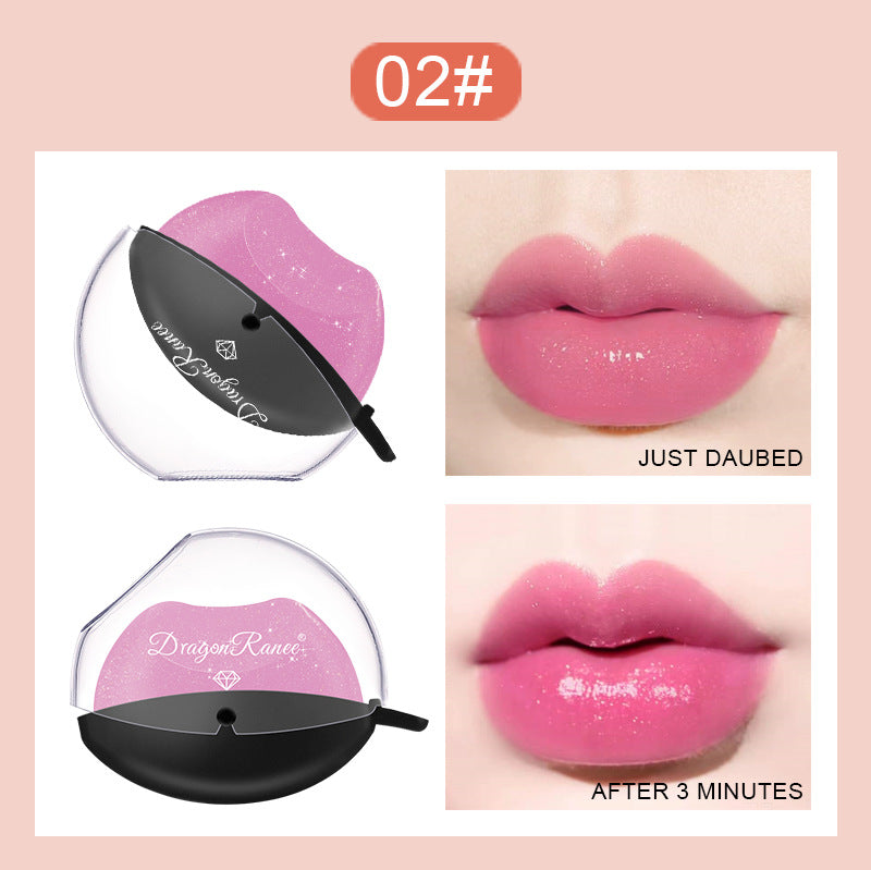 Lazy Lips Pearlescent Glitter Lipstick Is Not Easy To Fade, Warm And Moisturizing Lipstick-6114b0a61f10fe830d18dd508e228516