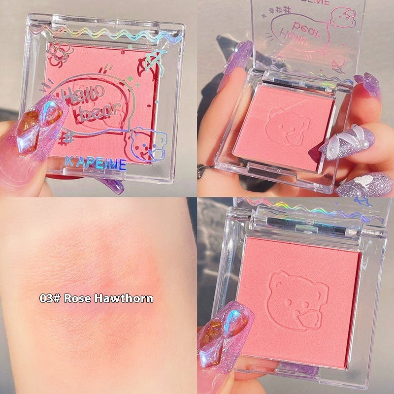 Monochrome Blush Matte Natural Makeup-894bdb6aedd80ebca31900bdd97b573f