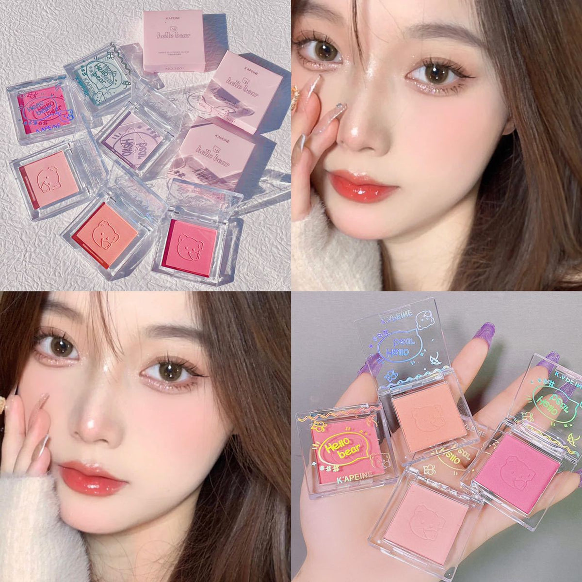 Monochrome Blush Matte Natural Makeup-959c8d6d084de9c022ad89a5a9e980a5