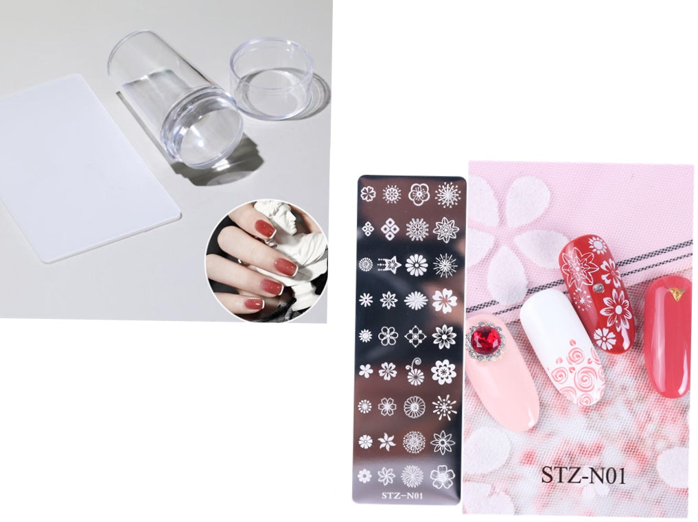 Nail print long steel plate-5908e63873a8dd6c631a23743230f82b